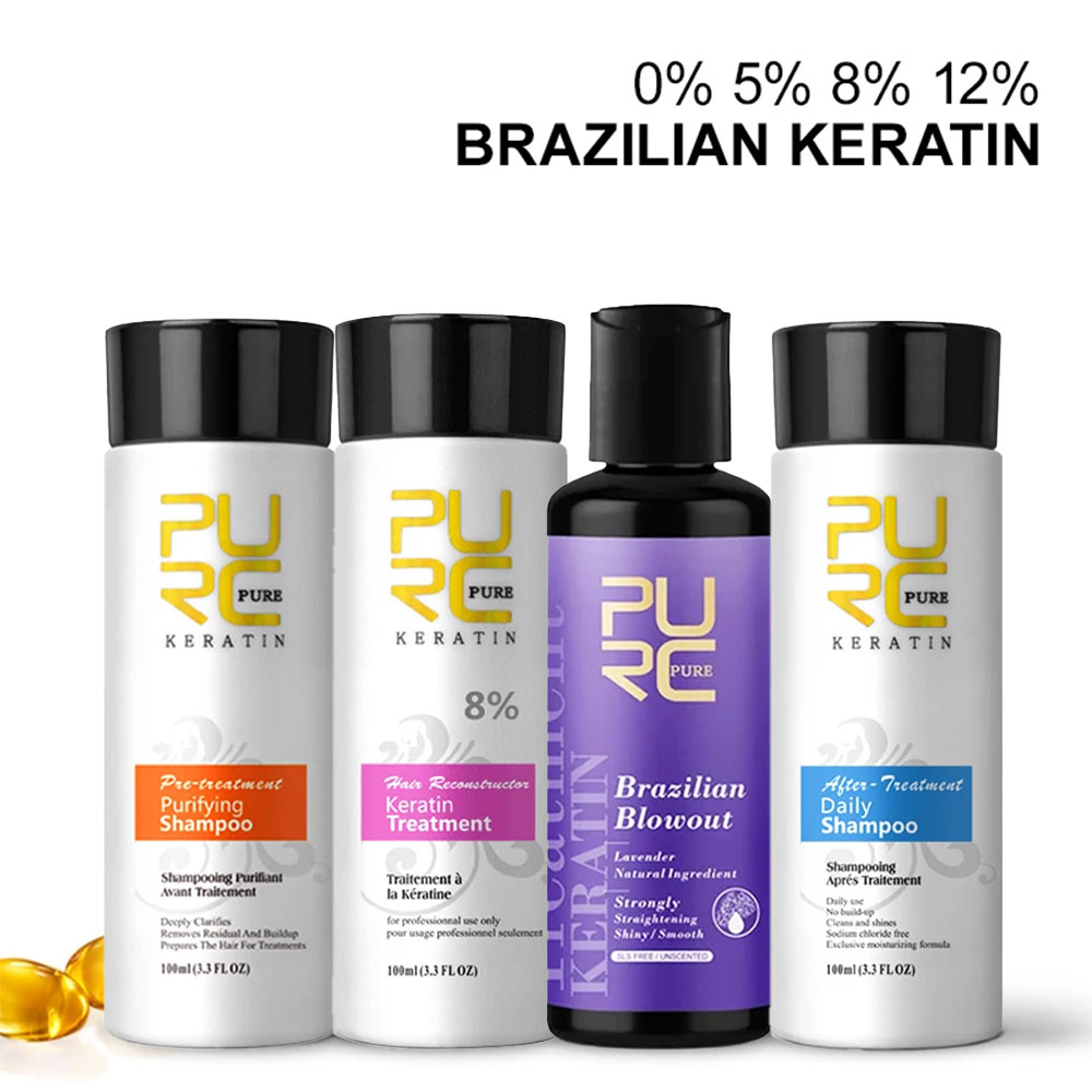 PURC Keratin Treatment Shampoo - Hair Care Keratin Shampoo ulasan dan harga