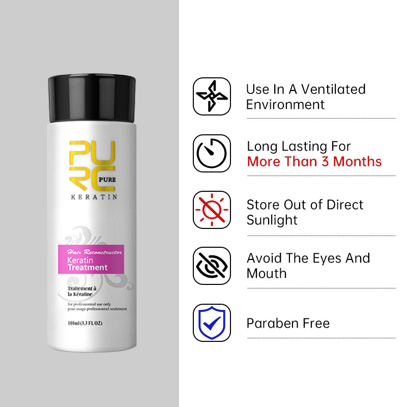PURC Keratin Treatment Shampoo - Hair Care Keratin Shampoo ulasan dan harga