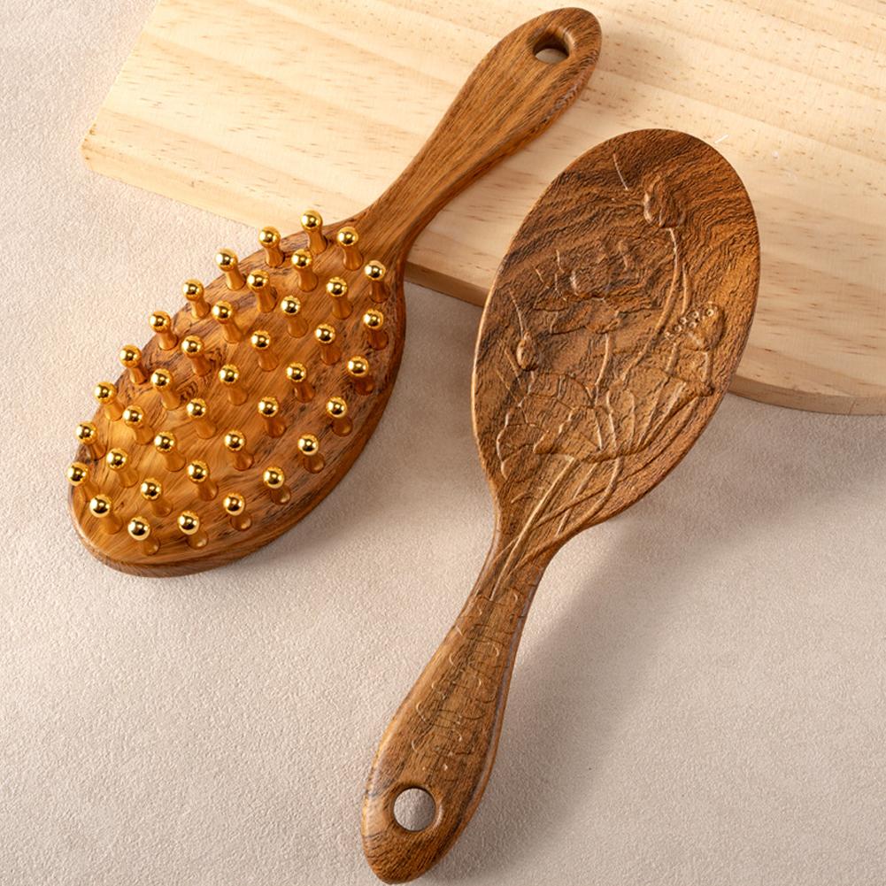 Scalp Massage Comb Long Handle - Hair Care Long Hair ulasan dan harga