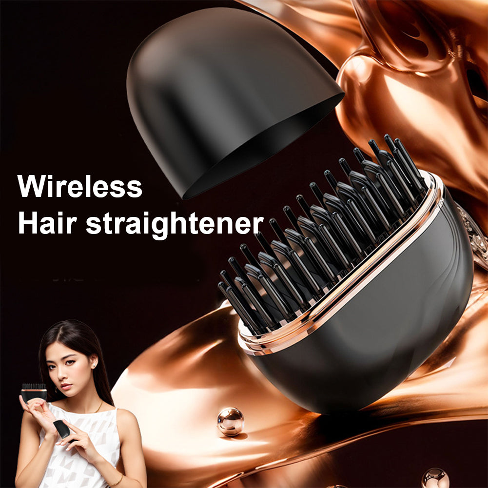 Hair straightening comb wirele - Hair Care Long Hair ulasan dan harga