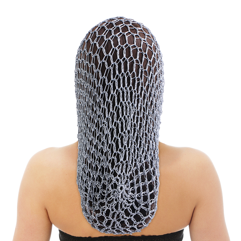 Women Crochet Hair Snood With  - Hair Care Long Hair ulasan dan harga