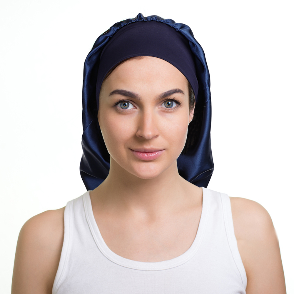 Satin Bonnet Long Hair Hat Sof - Hair Care Long Hair ulasan dan harga