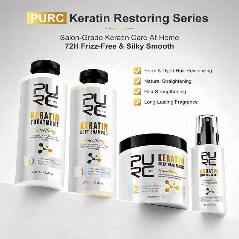 PURC Keratin Treatment Hair Ca - Hair Care Keratin Shampoo ulasan dan harga