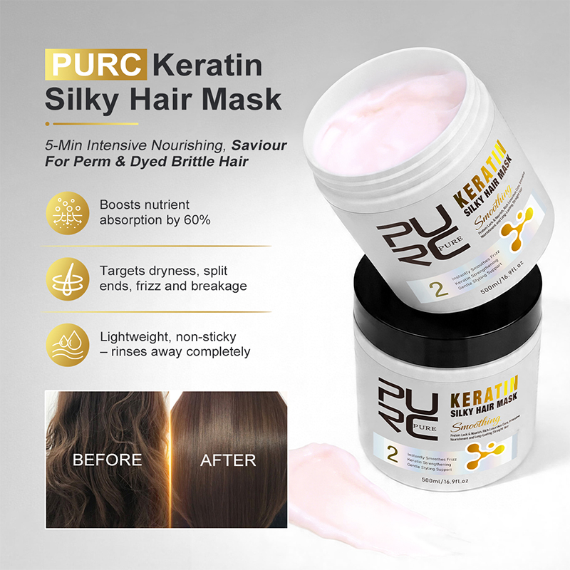 PURC Keratin Treatment Hair Ca - Hair Care Keratin Shampoo ulasan dan harga
