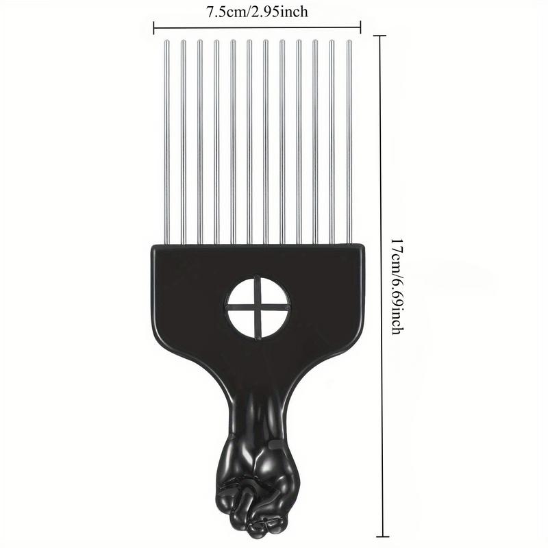 2Pcs Metal Afro Pick Combs for - Afro Pick Comb ulasan dan harga