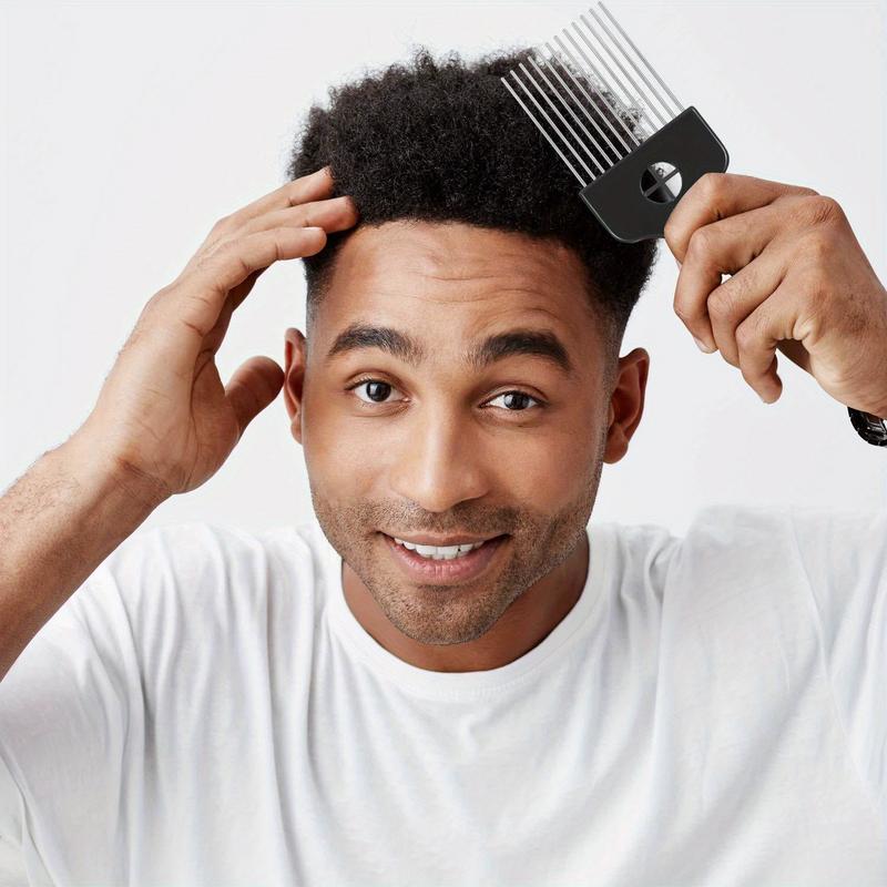 2Pcs Metal Afro Pick Combs for - Afro Pick Comb ulasan dan harga