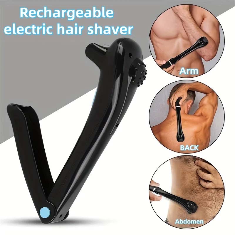 Electric Back Body Trimmer wit - Hair Care Long Hair ulasan dan harga