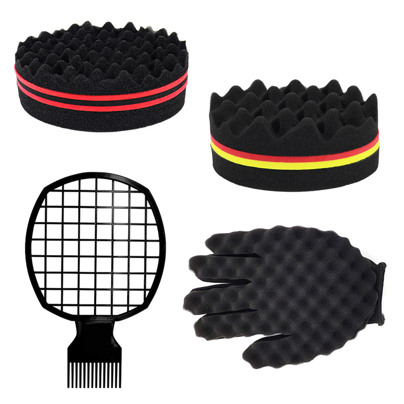 2pcs Afro Twist hair comb spon - Afro Pick Comb ulasan dan harga