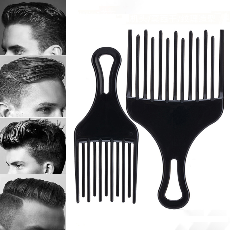 1 pc Afro Comb Wide Teeth Brus - Afro Pick Comb ulasan dan harga