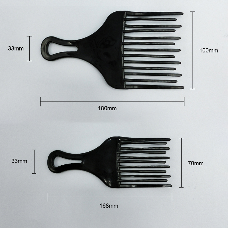 1 pc Afro Comb Wide Teeth Brus - Afro Pick Comb ulasan dan harga