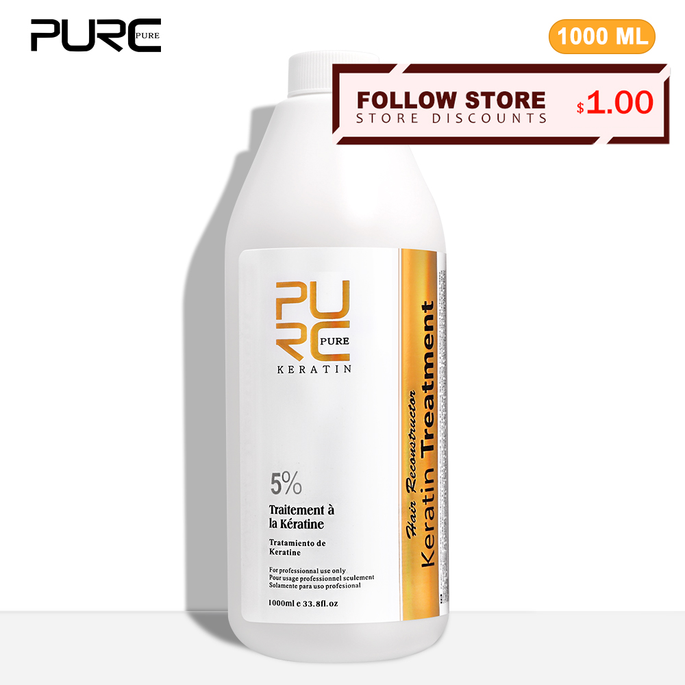 PURC 5% Keratin Smoothing Trea - Hair Care Keratin Shampoo ulasan dan harga