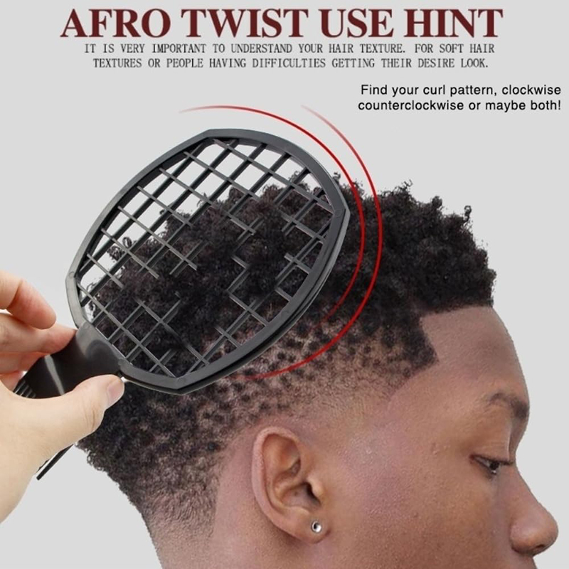 2/3/4pcs Afro Twist hair comb  - Afro Pick Comb ulasan dan harga