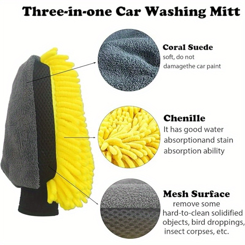 Car Care Double Sided Gloves W - Hair Care Long Hair ulasan dan harga