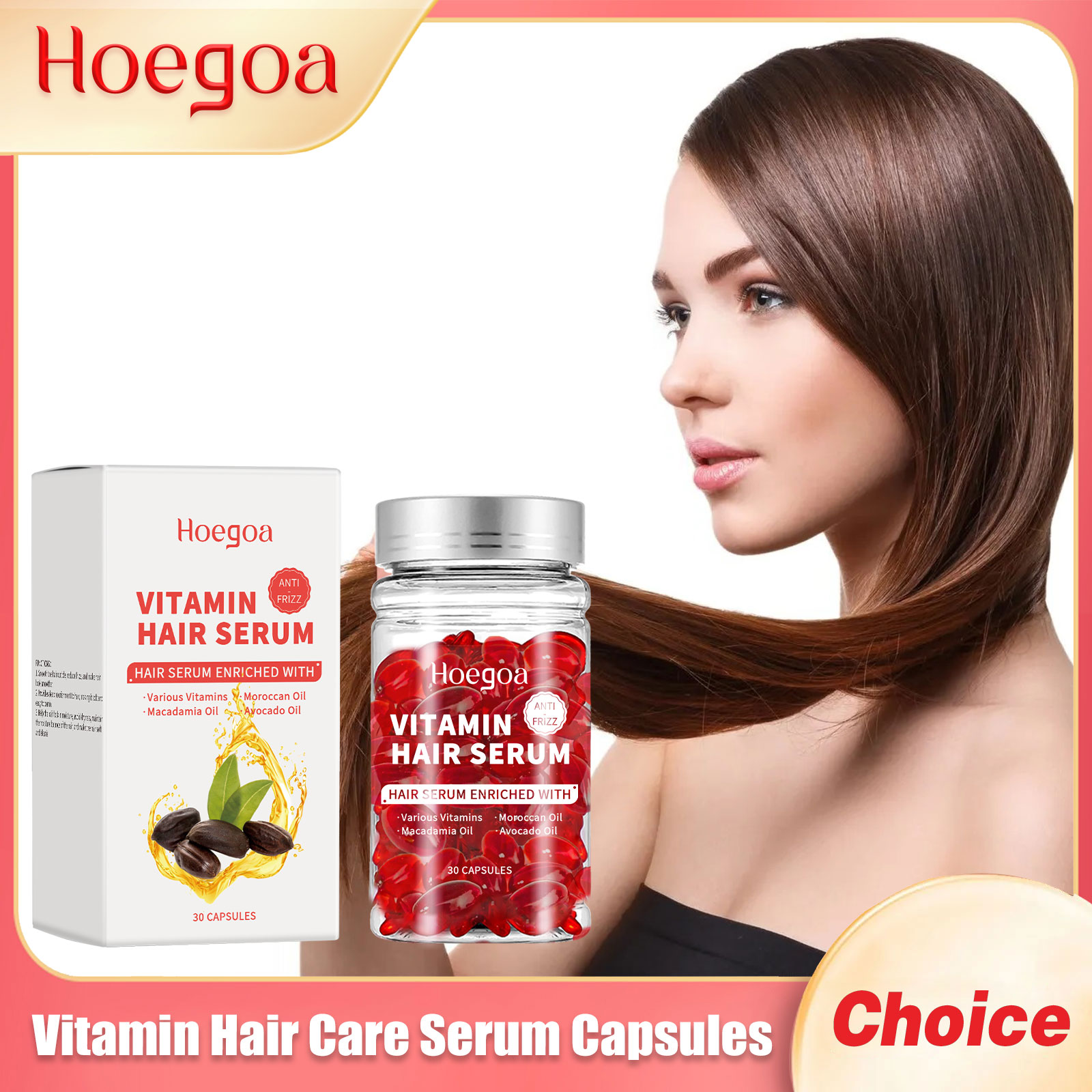 Vitamin Hair Care Serum Capsul - Hair Care Long Hair ulasan dan harga