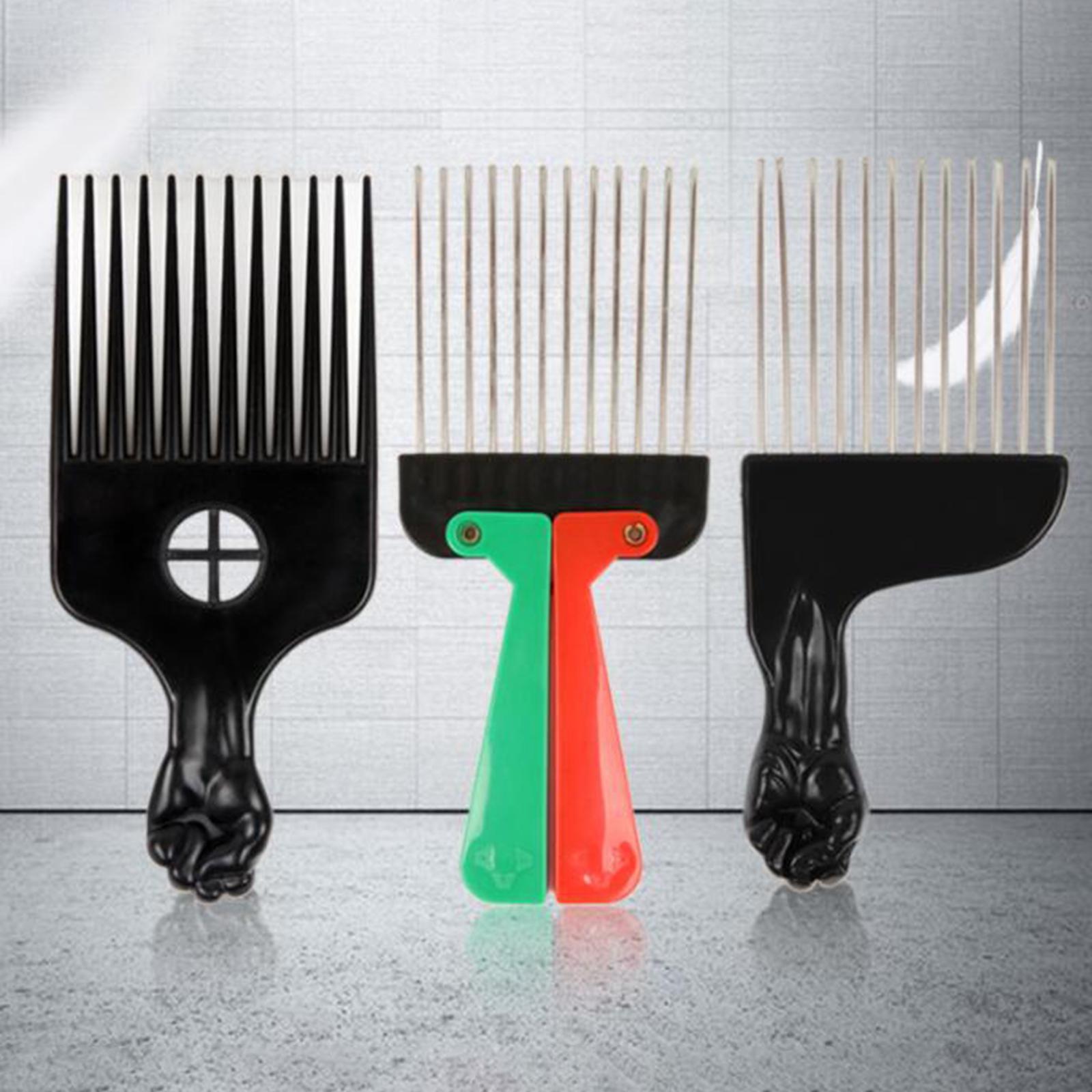 Styling Afro Pick Comb Salon T - Afro Pick Comb ulasan dan harga