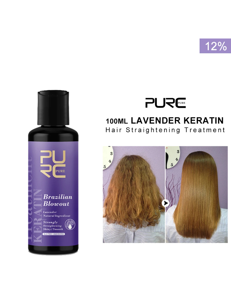 PURC Lavender 12% Brazilian Ke - Hair Care Keratin Shampoo ulasan dan harga